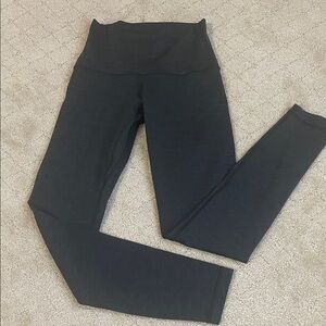 Aritzia Golden Dark Grey High-Waisted Leggings